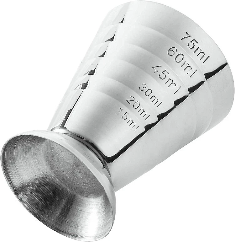 factory stainless steel bar measuring cup