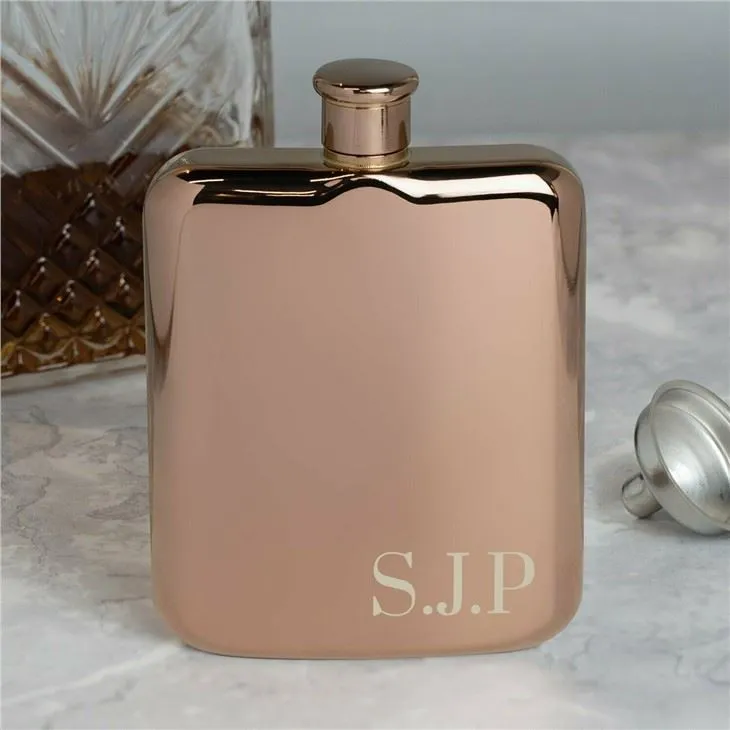 6oz Copper Nerjaveèi Steel-Hip Flask