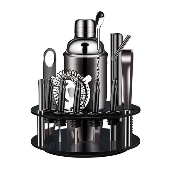 Mete nwa koktèl ak kanpe