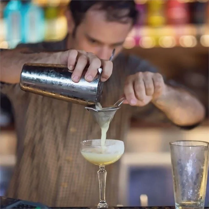 Boston Shaker Pou Melanje Bwason