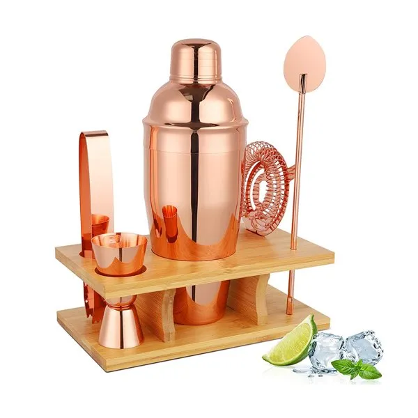 Cocktail Shaker Set Rose Gold