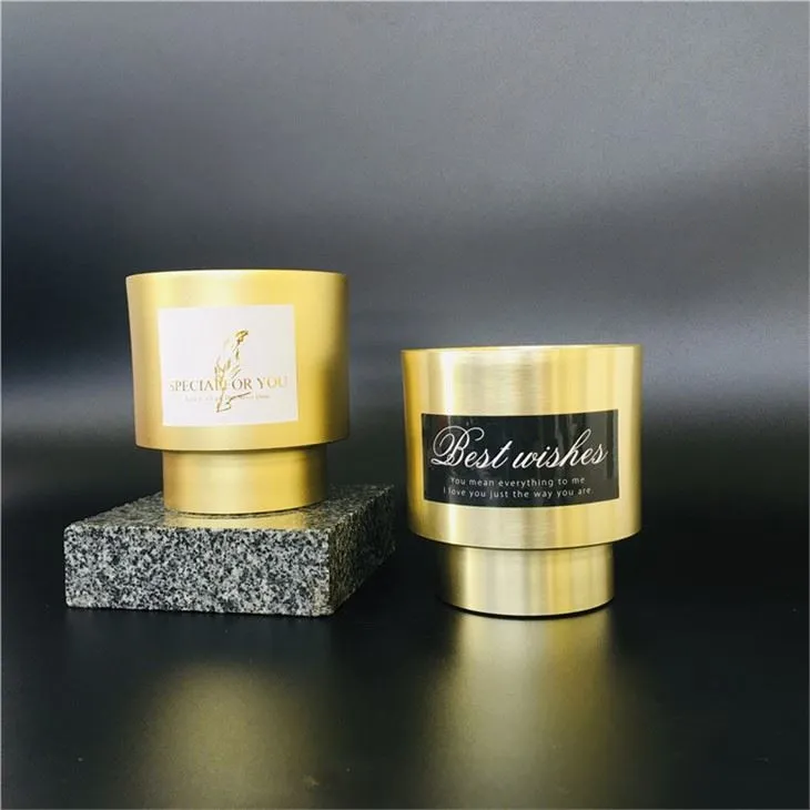 Kreyatif chandèl gode etap aliminyòm gode