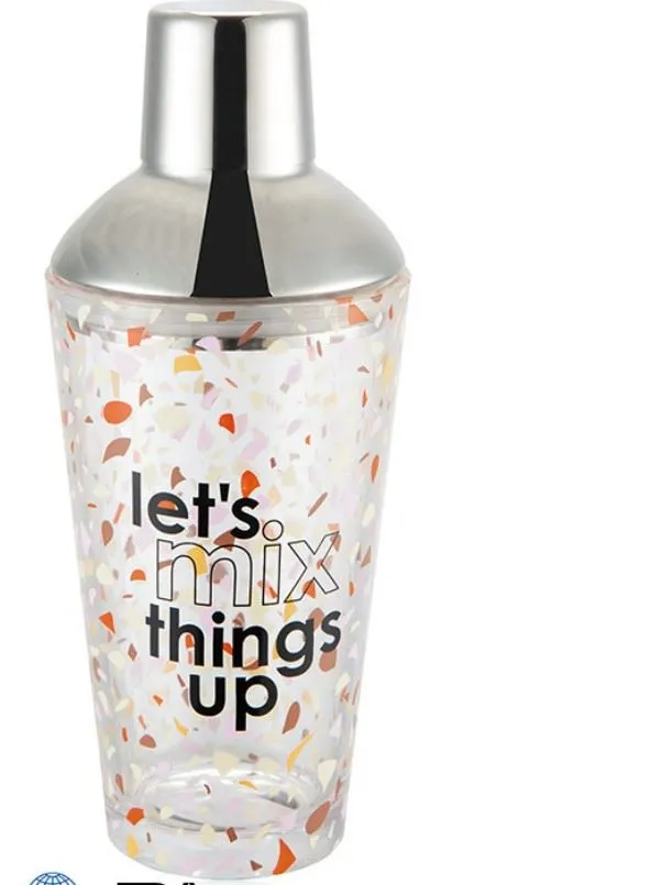 Crystal Glass Echèl Cocktail Shaker