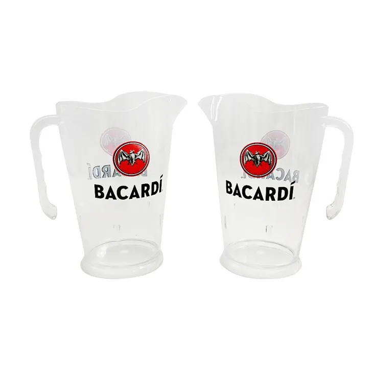 Bacardi Plastik Bwè Pitcher