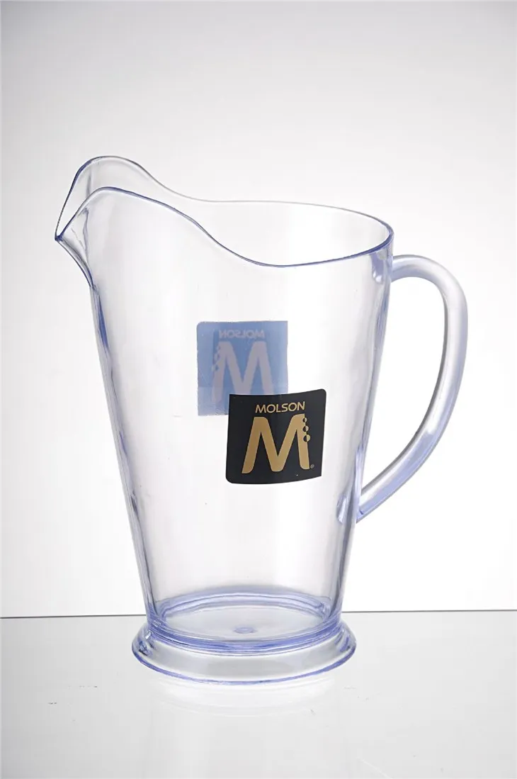 Molson Plastik Pitcher ak spout