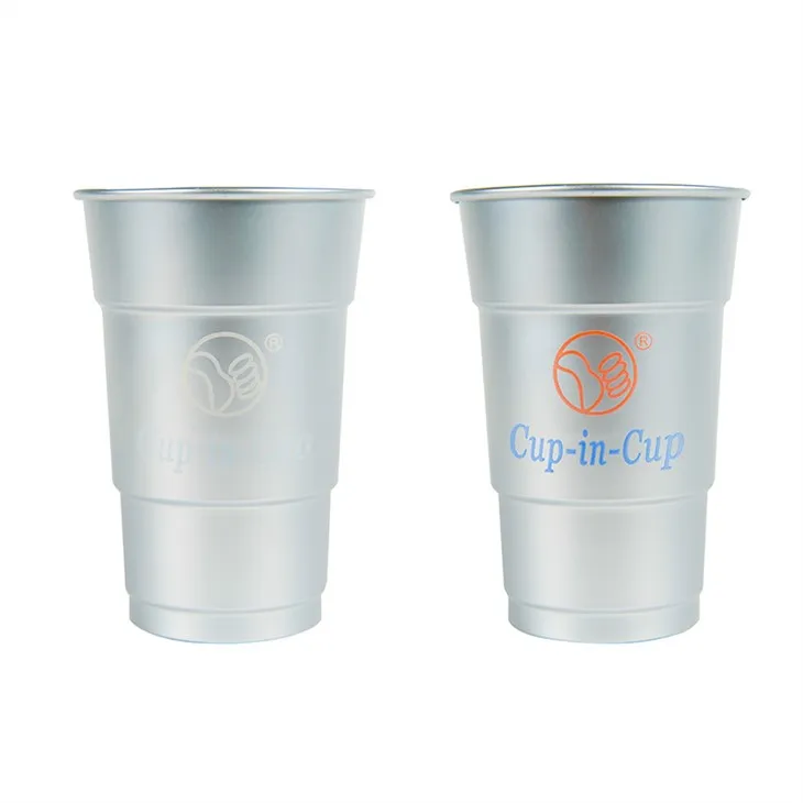 divès fòm nan Cup aliminyòm