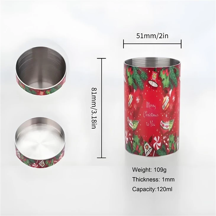 Stainless Steel Cup Christmas Printing